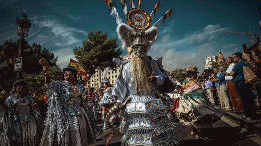 Barcelona, karneval (ilustrační foto)