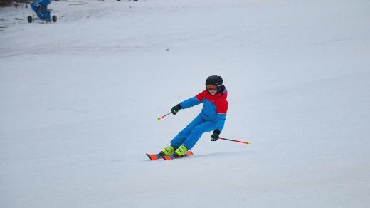 ski areál Olešnice na Moravě je pro děti stvořená