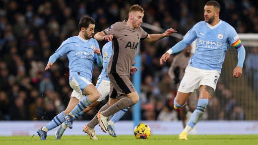 Šlágr 14. kola Premier League mezi Tottenhamem a Manchesterem City nabídl gólové hody