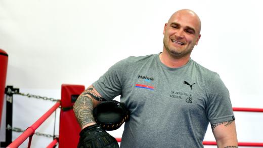 Boxer Rudolf Kraj šokoval na olympijských hrách v Sydney, kde získal stříbrnou medaili