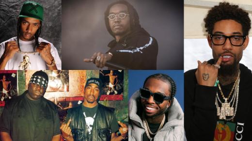 Mladí rappeři, kteří zemřeli násilnou smrtí: Nipsey Hussle, Takeoff, Biggie a Tupac, Pop Smoke a PnB Rock