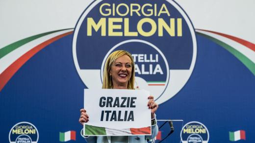 Italskou premiérkou se stane Giorgia Meloniová, která stojí v čele strany Bratři Itálie