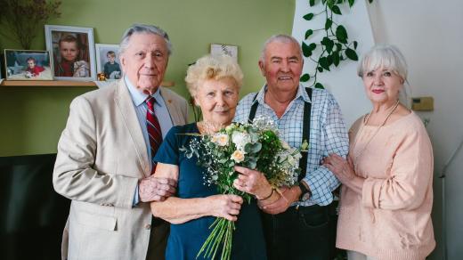 Petr Kostka, Zdena Dvořáčková, Jaroslav Dvořáček, Carmen Mayerová