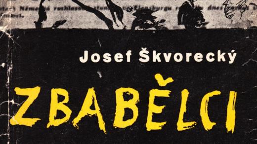 Josef Škvorecký, Zbabělci. Obálku navrhl Kamil Lhoták. Praha, Československý spisovatel 1958. 368 s. (Edice Žatva, sv. 250)