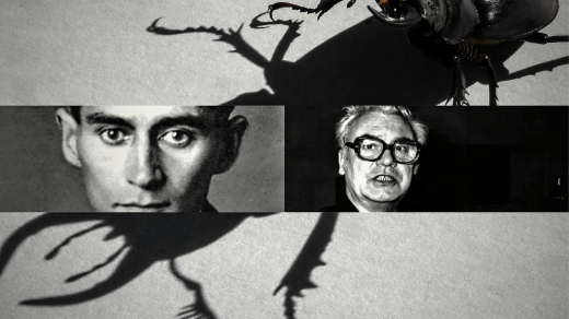 Franz Kafka: Proměna (koláž k inscenaci z roku 1967 s Petrem Haničincem v roli Řehoře Samsy ) 