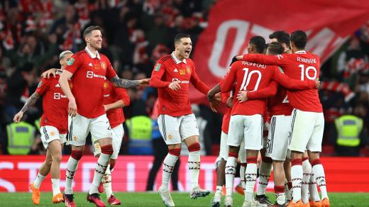 Fotbalisté Manchesteru United se po dlouhém čekání dočkali trofeje