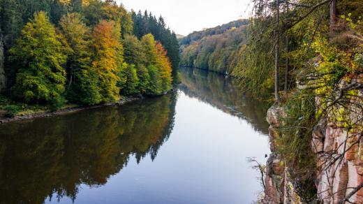 Řeka Vltava