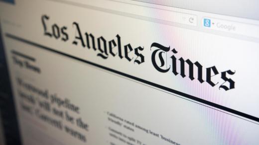 Tisk a distribuci listu Los Angeles Times narušil kybernetický útok